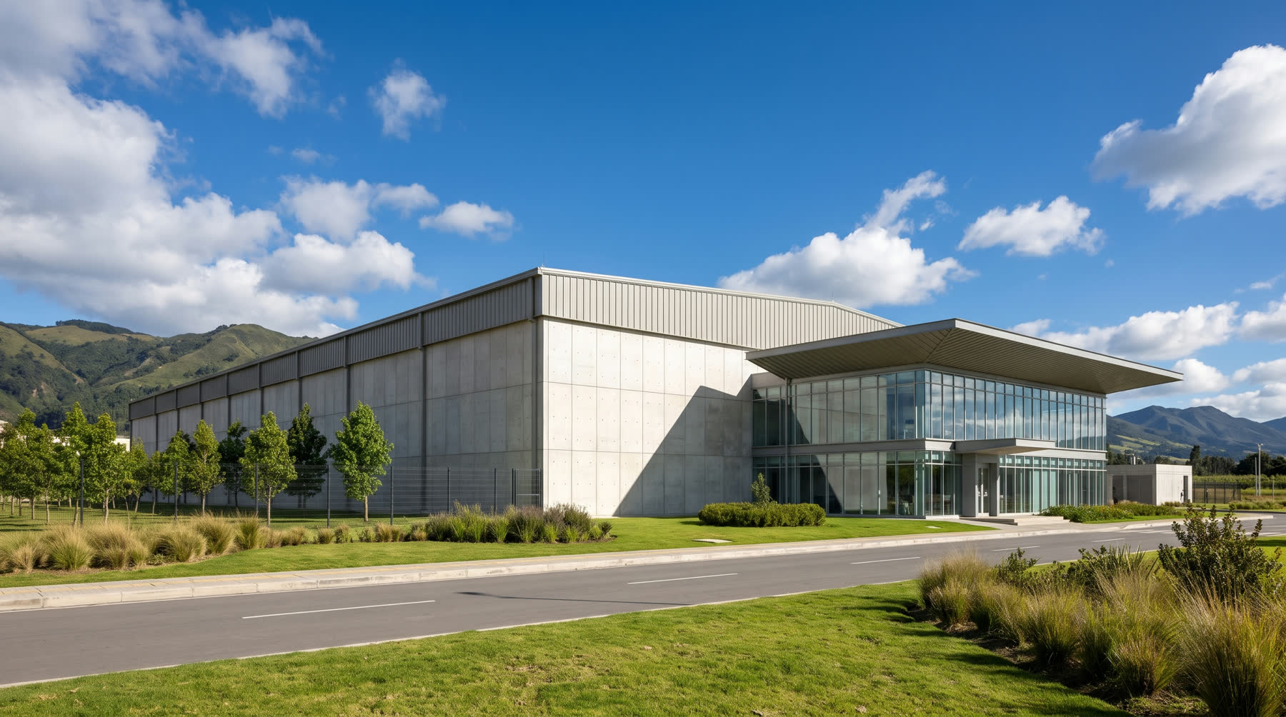 Exterior del escenario de data center